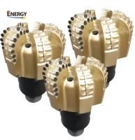 Steel Body PDC Drill Bits With 9 Nozzles Hard Rock Drilling