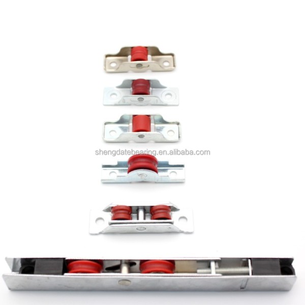 16mm Stainless Steel Sliding Window Roller Modern Design Nylon Wheel for UPVC Casement Hardware