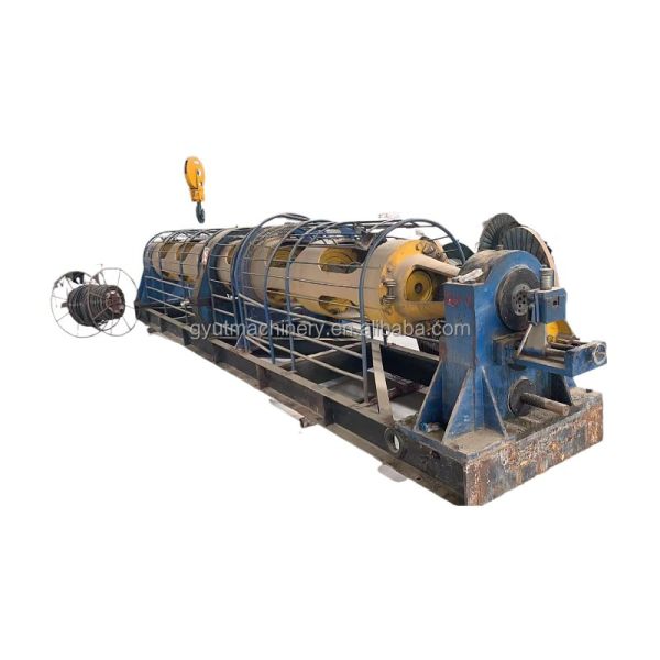 Second Hand Wire Rope Tubular Stranding Machine Semi-Automatic Grade Copper Stranding