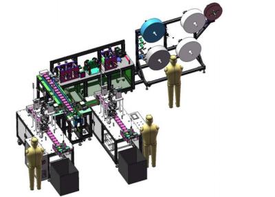 full automatic medical mask production line for nonwoven face mask