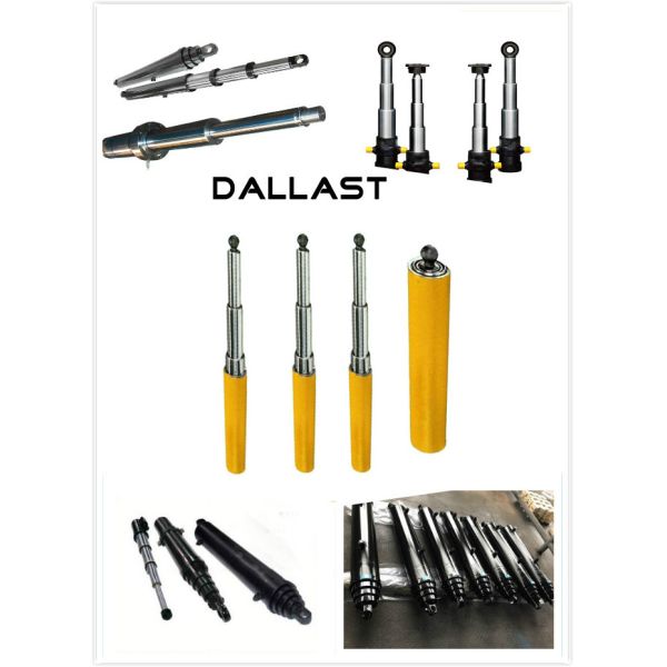 Single Acting Telescopic Welded Hydraulic Lift Cylinder for Agricultural Farm Truck