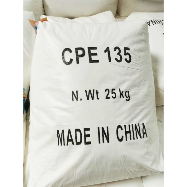 Chlorinated Polyethylene CPE 135A Antiflaming For PVC Profile