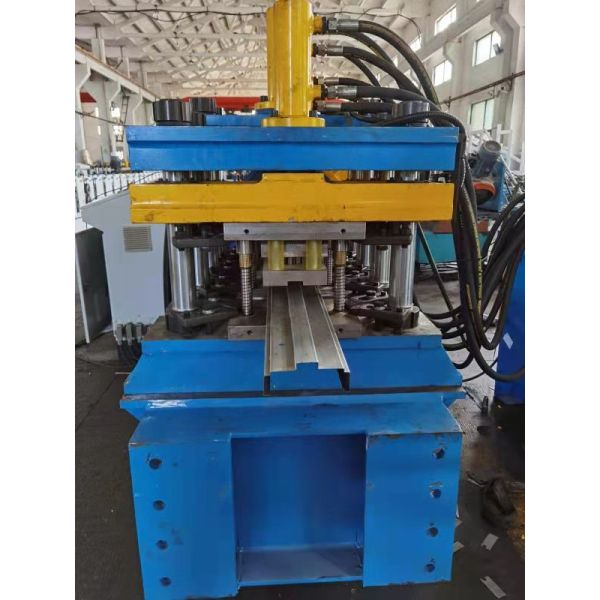 Truss Shelf Panel Rolling Forming Machine Glazed Q235 Steel