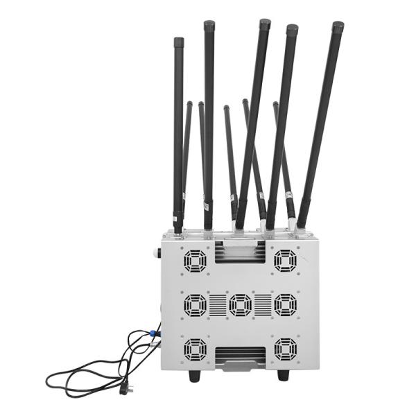 1km 10チャンネル 433mhz 868mhz 2.4ghz 5.8ghz ドローンジャマー 統合検出装置