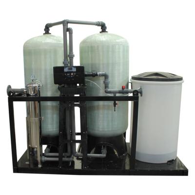 Alimentação 10m3/H Ion Exchange Water Treatment System da caldeira