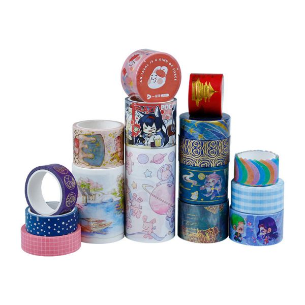 Custom round adhesive waterproof synthetic paper bottle label, roll logo label sticker printing