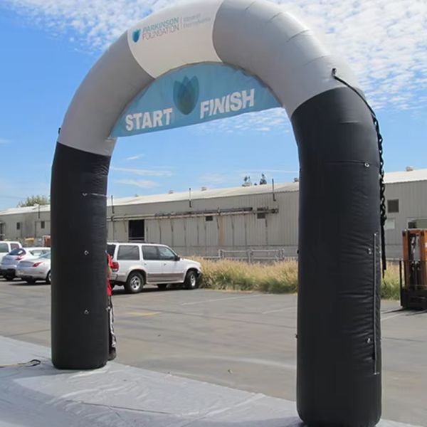 Customized Inflatable Heart-Shaped Arch for Event Decoration Stand Out from the Crowd