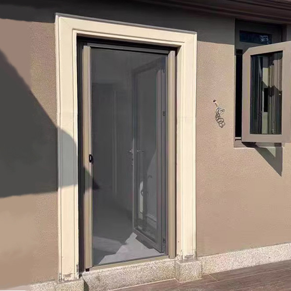 アルミニウム プロフィール 1.4mm の引き込み式の網戸システムのカ スクリーン H2