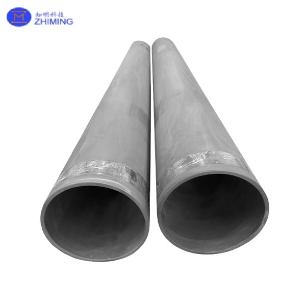 Industrial SiC Vertical Furnace Tube High Thermal Conductivity & Corrosion Resistant