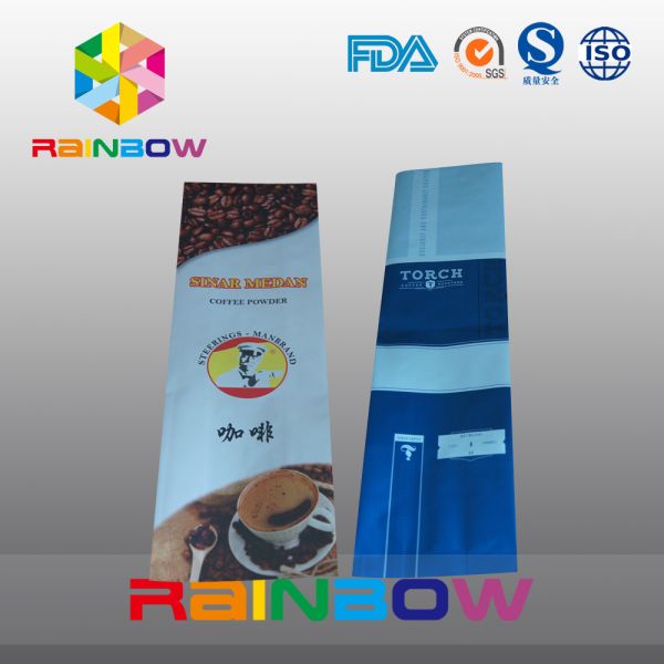 Silvery LDPE Aluminum Foil Plastic Bag / Matte Printed Plastic Pouches Packaging