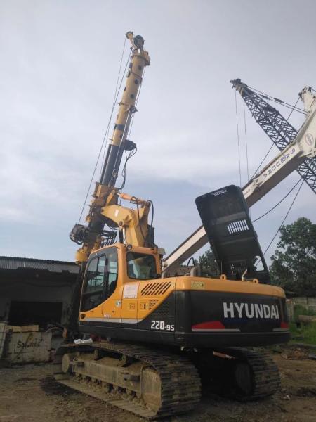 L'installation de forage personnalisée pour les excavatrices