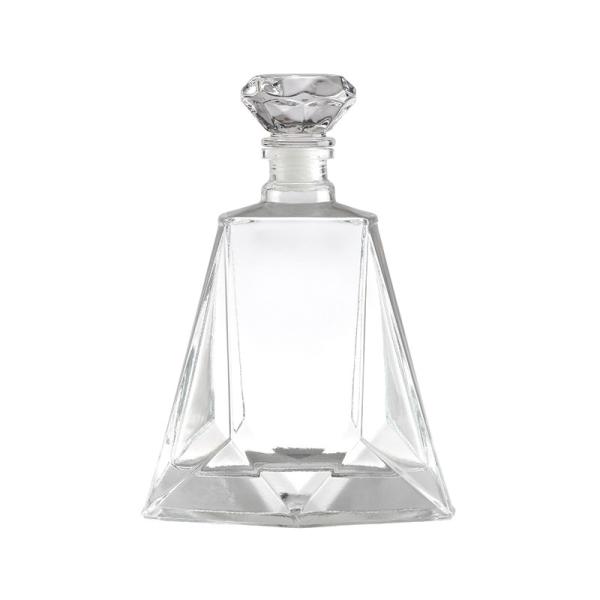Vintage 750ml Custom Vodka Glass Liquor Bottle com Super Flint Glass Material do corpo