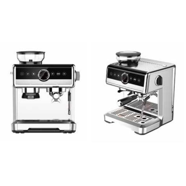 Semi-automatic Coffee Machine with All Accessories Italian Stainless Steel Automatic