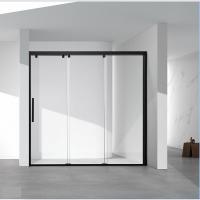 Porte coulissante en verre trempé Une solution moderne et sûre pour votre salle de bain