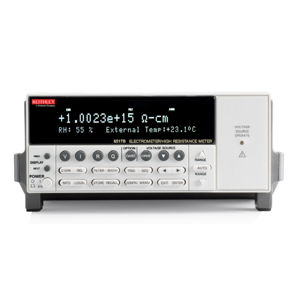 Keithley 6517B Electrometer High Resistance Meter with 10 aA Resolution 10^18 Ohm Range and 6.5-Digit Display