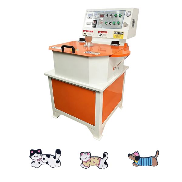 Manual Centrifugal Casting Machine For Zinc Alloy Cute Dog Badge Brooch