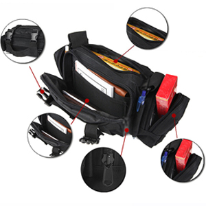 Universal Tactical Seat ​Back Organizer Vehicle Molle Panel Organizer Storage Bag With Detachable Molle Pouch