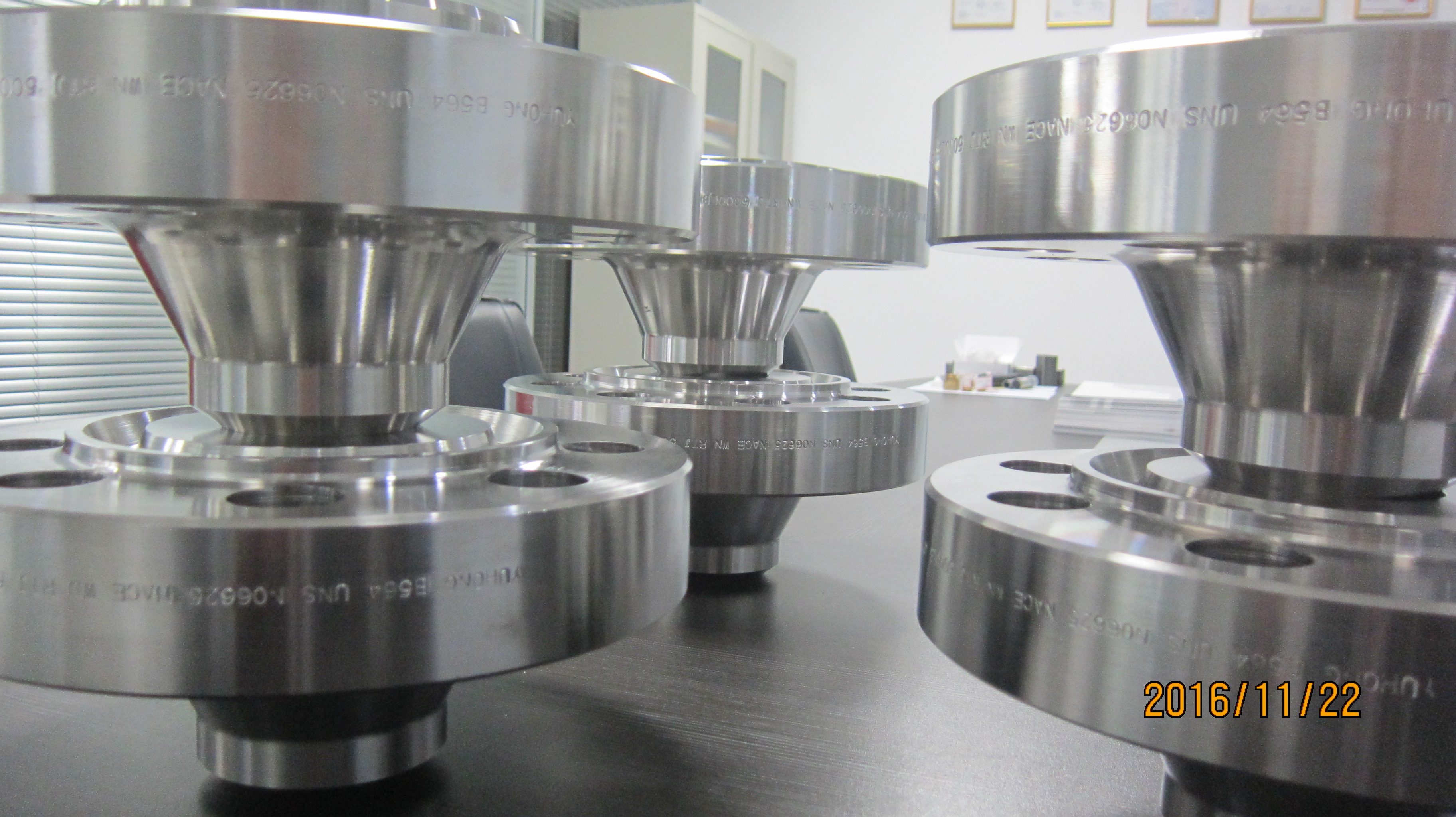 Фланец легированной стали никеля B865/N08800/NO8825 ASTM B564/ASTM B462/ASTM