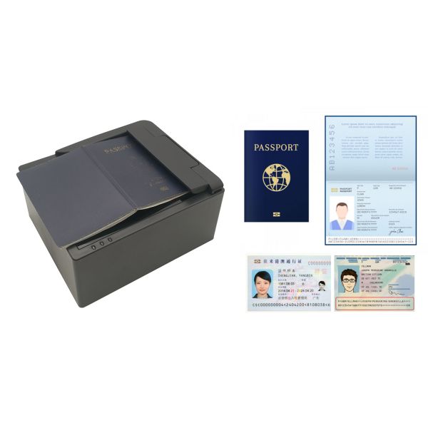 MEPR500+ Kiosk EPassport & ID Card Scanner/Reader for Identifying Passports, Visa, ID Cards