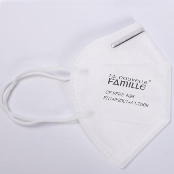 4 Ply N95 Dust Mask N95 Respirator Mask Anti Dust Safe With CE FDA Approved