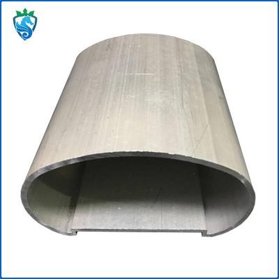Aluminum Balcony Fence Indoor Aluminum Handrail Profile Pull Bend Guardrail