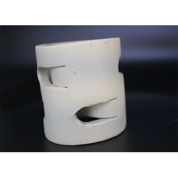 Thickness 4mm Ceramic Intalox Saddles 1 Inch Low Temperature Resistance