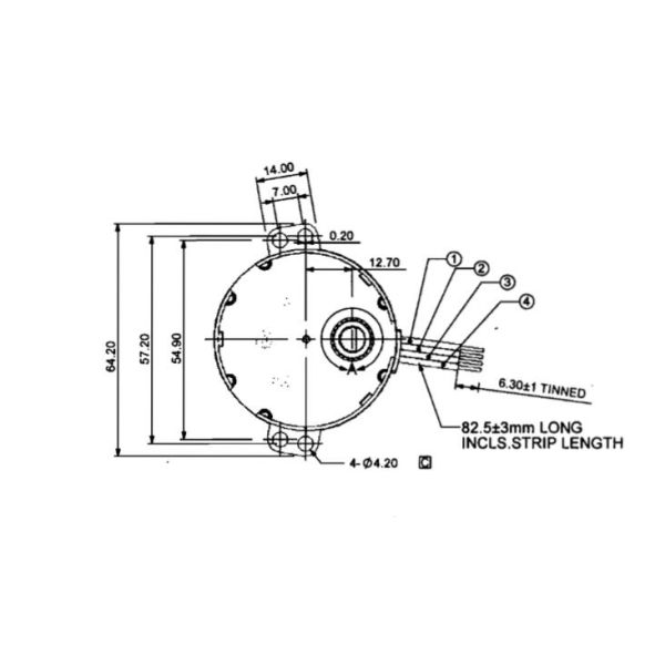 High Torque Small Appliance Motors Low Power Consumption Long Life