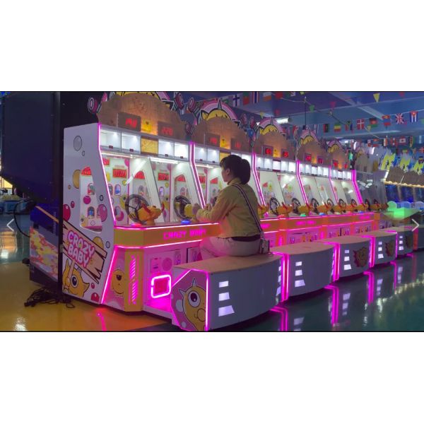 Ball Shooting Electronic Arcade Game Machine 1 Cubic Meter Packed 120Watt