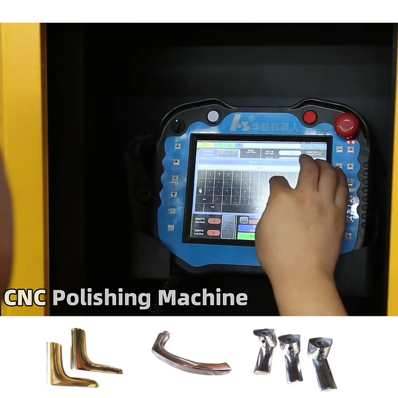 High Precision CNC Metal Polishing Machine Multi Axis For Work Pieces