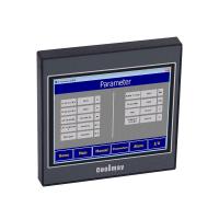 Panel de control HMI de interfaz RS232 con tamaño de corte de 72 * 72mm y almacenamiento de datos