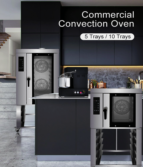 Professional Full Sets Commercial Ovens for High Productivity Bakery Kitchen Projects