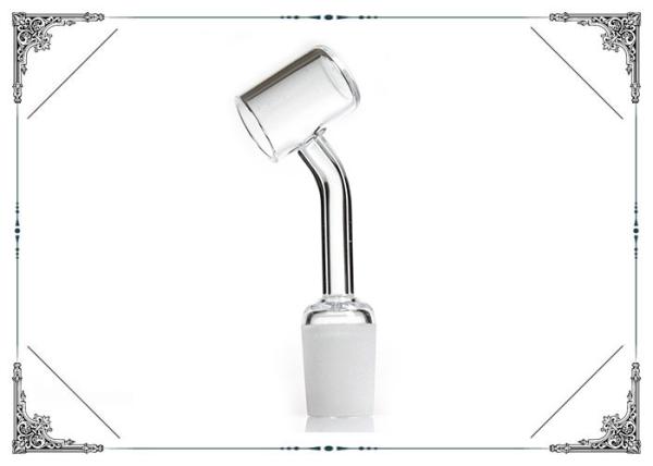 45 Degree Quartz Banger Nail For Dab Oil Rigs Bong , 14mm 18mm Joint Size