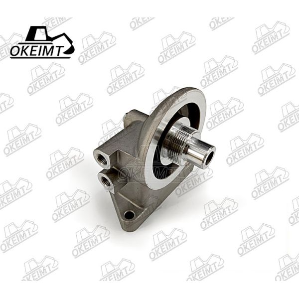 PC400-7 6217-71-6232 Fuel Filter Head Aluminum For Excavator Engine