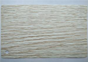 Pressing PVC Membrane Foil For Doors Cabinet White Wood 0.35MM