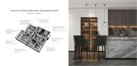 Solid Wood Diatom Board Formaldehyde Free Moisture Proof Stable structure