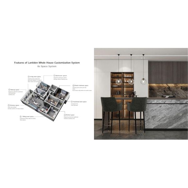 ENF Grade Eco Friendly Wood Core Diatom Board For Whole Home Customization Furnitures