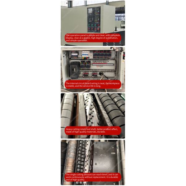 MB630-2 High Speed automatic conveyor two-sided Thickness Planer Smooth Wood Planer Machine
