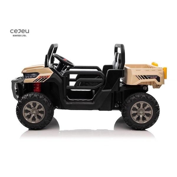 12V Battery Powered Kids Electric UTV With Realistic Horn