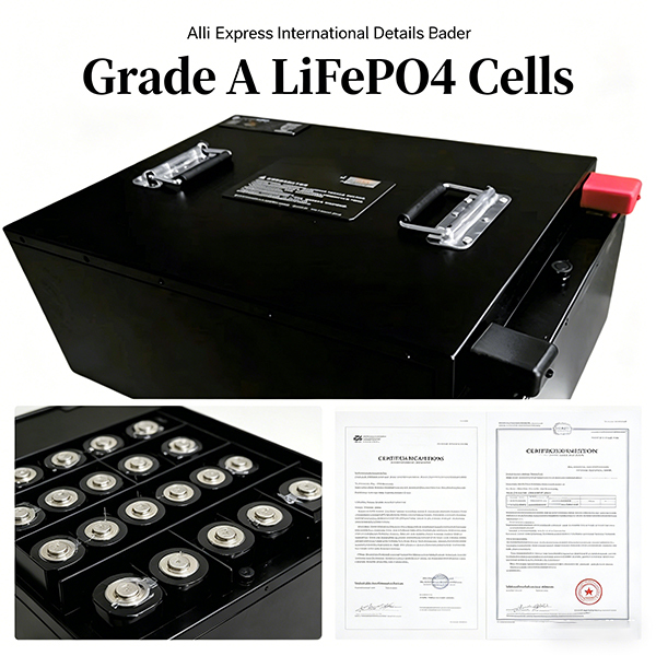 Custom 72V 125Ah LiFePO4 Lithium Battery for Electric Motorcycles with 1500 Cycle Life and 0-55℃ Operating Range