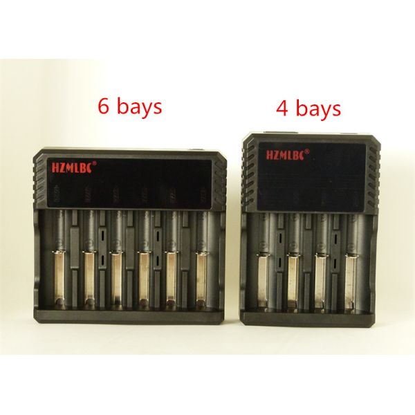 DC 12V 4A 6 Channel 3.7 V Li Ion Battery Charger Vapour Battery Charger 290g