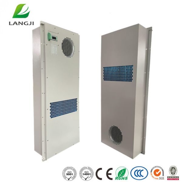 DC Powered Air To Air Cabinet Heat Exchanger Outdoor Panel Type