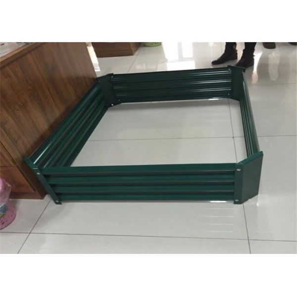 Покрытый порошком поднятый размер плантатора металла подгонянный коробками без царапины