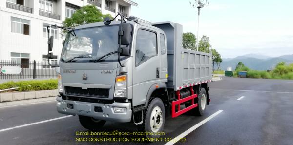 6 Tires Light Duty Cabover Trucks 2 Tons - 10 Tons Light Dump Tipper Truck