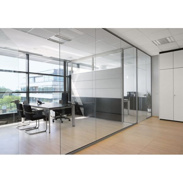 Modern Aluminum Wall Interior glass partition walls for offices