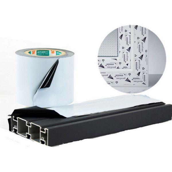 Bande résistante UV en aluminium de protection de châssis de fenêtre de film