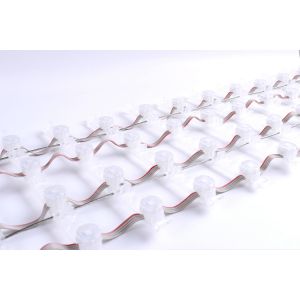 Programable 20mm Permanente P83 DC12V señalización LED Video Cortina Edificio exterior Fondo de pantalla plegable Transparente Led Mesh Display