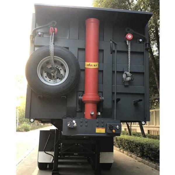 SHACMAN CIMC Tipping Dumper Semi Trailer Front Lifting Tipper Trailer Truck