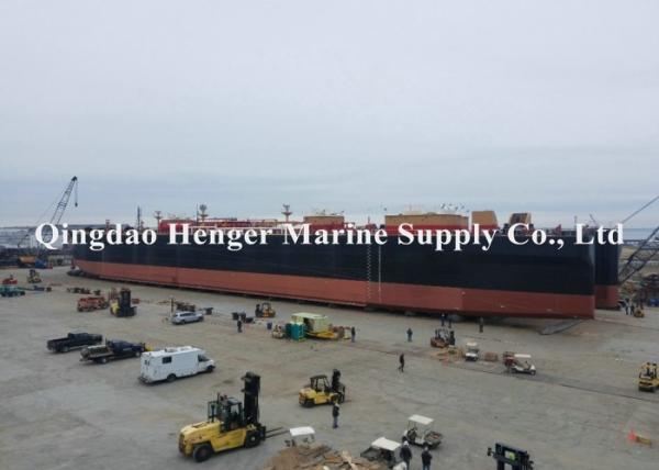 Marine Ship Launching Airbags de goma antienvejecedora de encargo