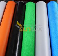 Tela de silicona de fibra de vidrio E-Glass para altas temperaturas, tela de aislamiento térmico, caucho de silicona recubierto de fibra de vidrio