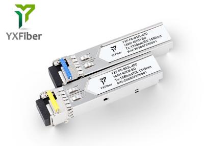 Transceptor complacente de MSA SFF-8472 BIDI SFP 155M SFP 40km
